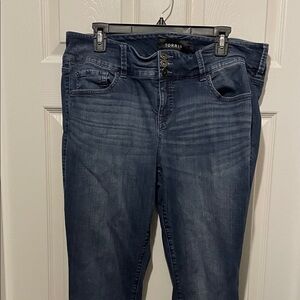 Torrid High Rise Dark Blue Jeans